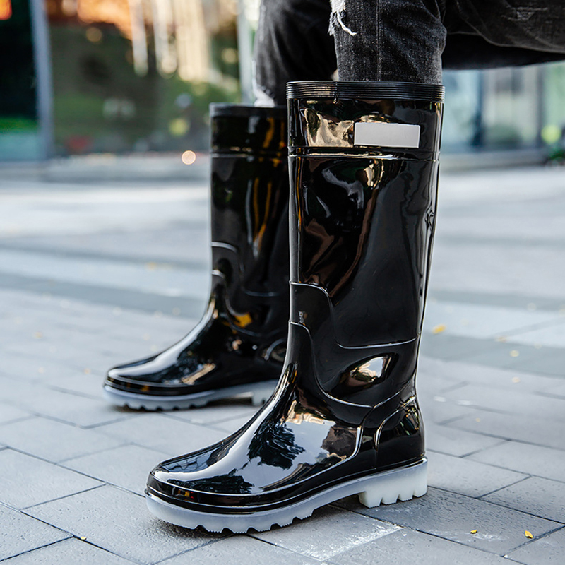 New Men Rain Boots High Rain B - Fishing Waders Breathable review and price