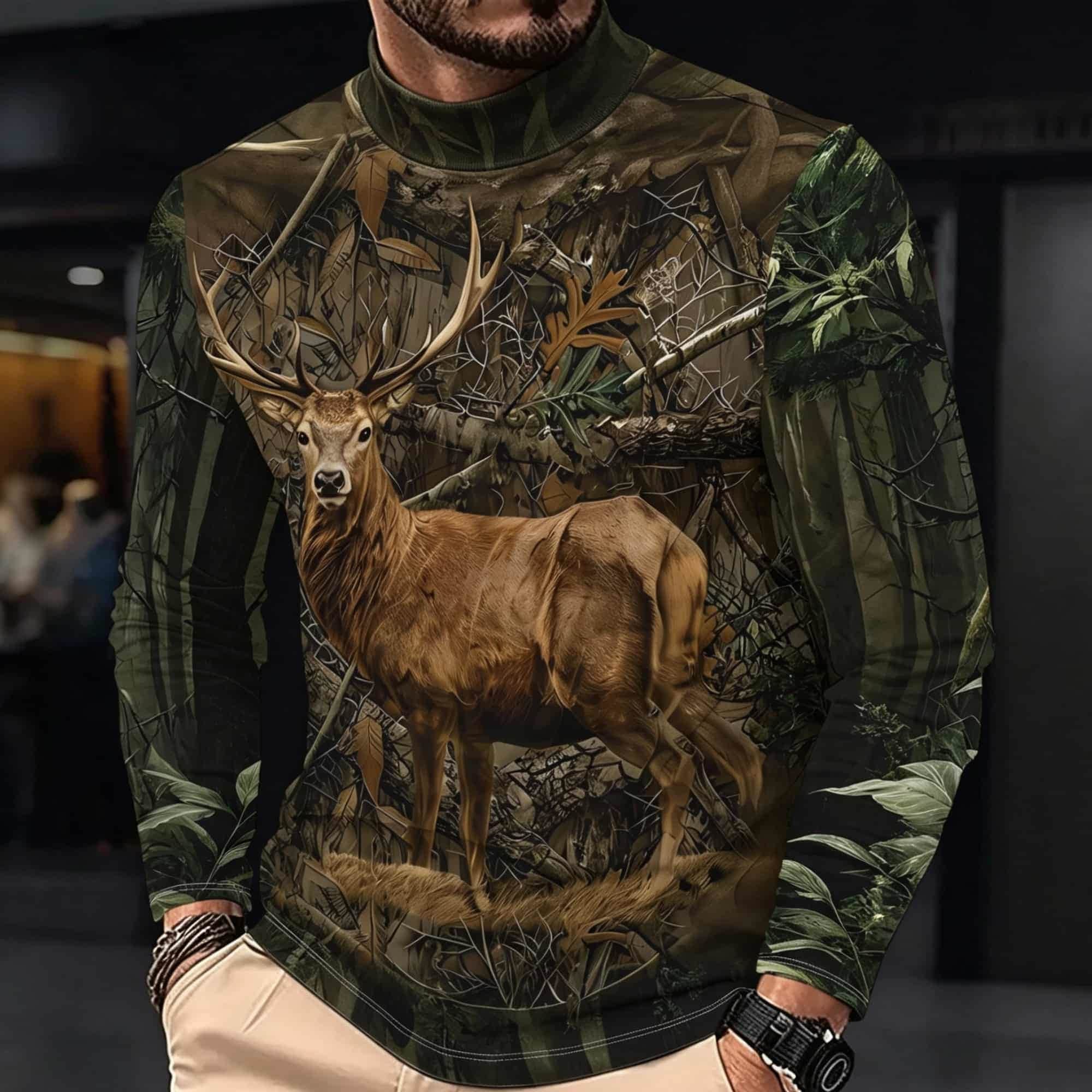 Hunting Outdoor Style Men 3D D - Outdoor Hunting Graphic Tees review and price