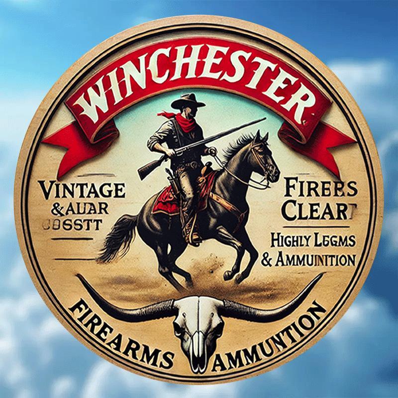 Winchester vintage round metal - Outdoor Hunting House review and price
