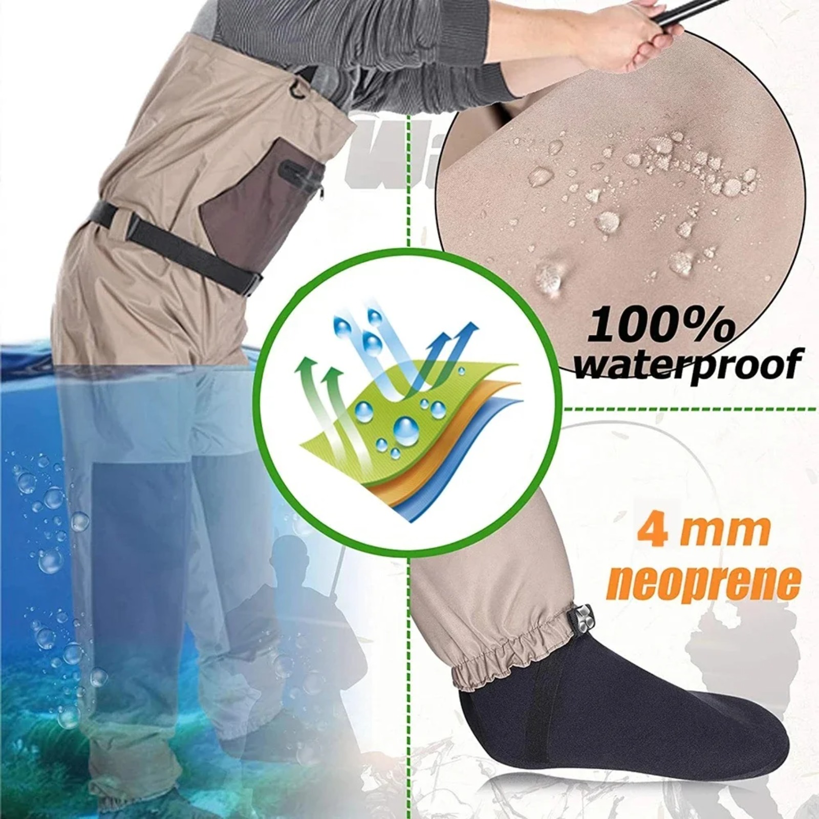 Goture Men Women Breathable Ch - Fishing Waders Breathable review and price