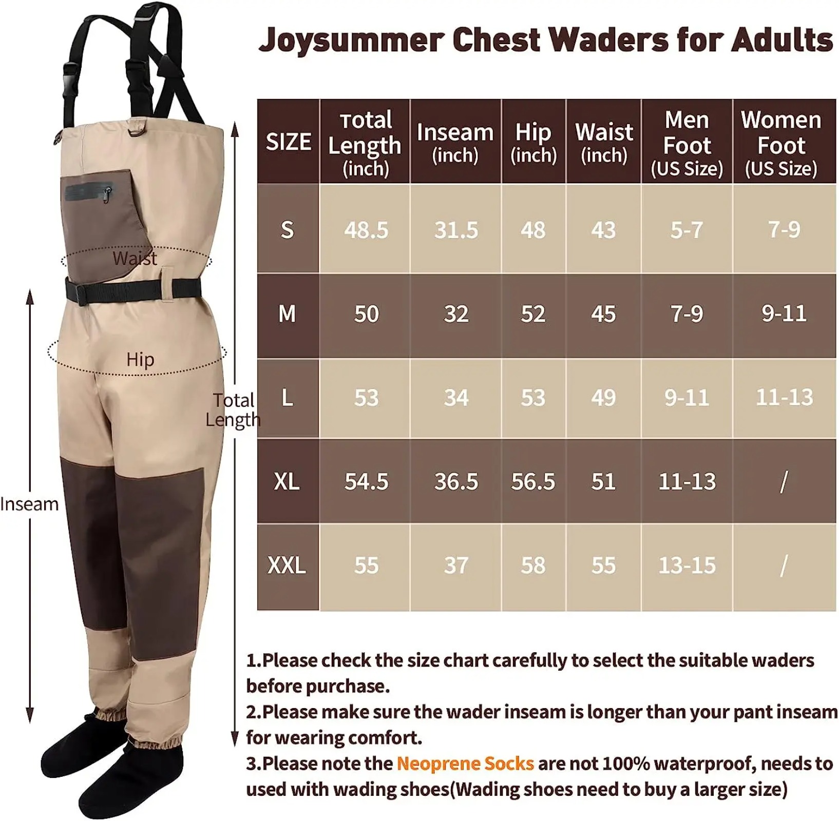 Goture Men Women Breathable Ch - Fishing Waders Breathable review and price