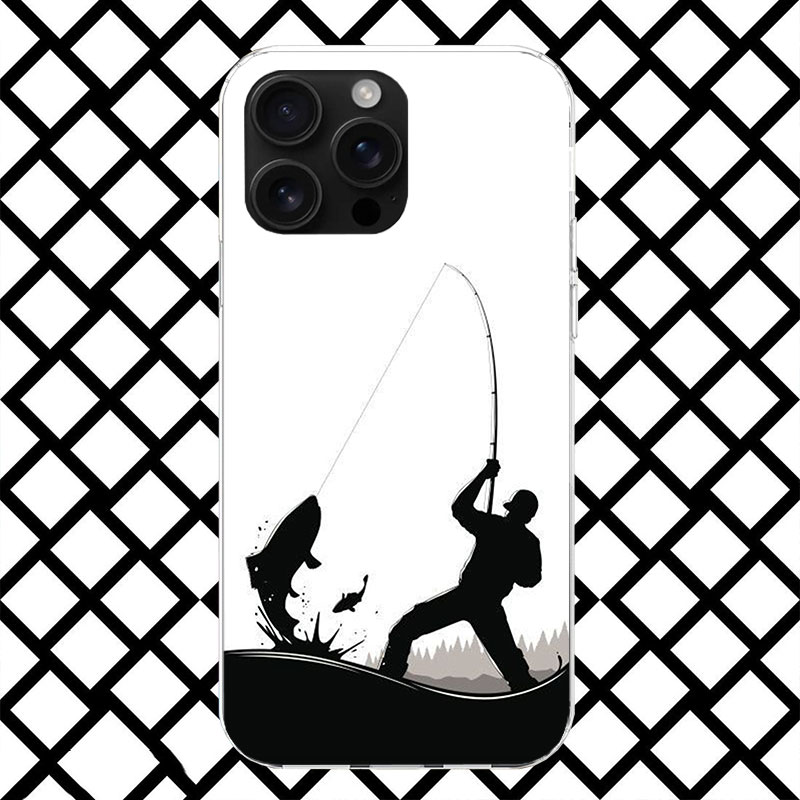 Hunting Fishing Man Phone Case - Hunting Quotes review and price