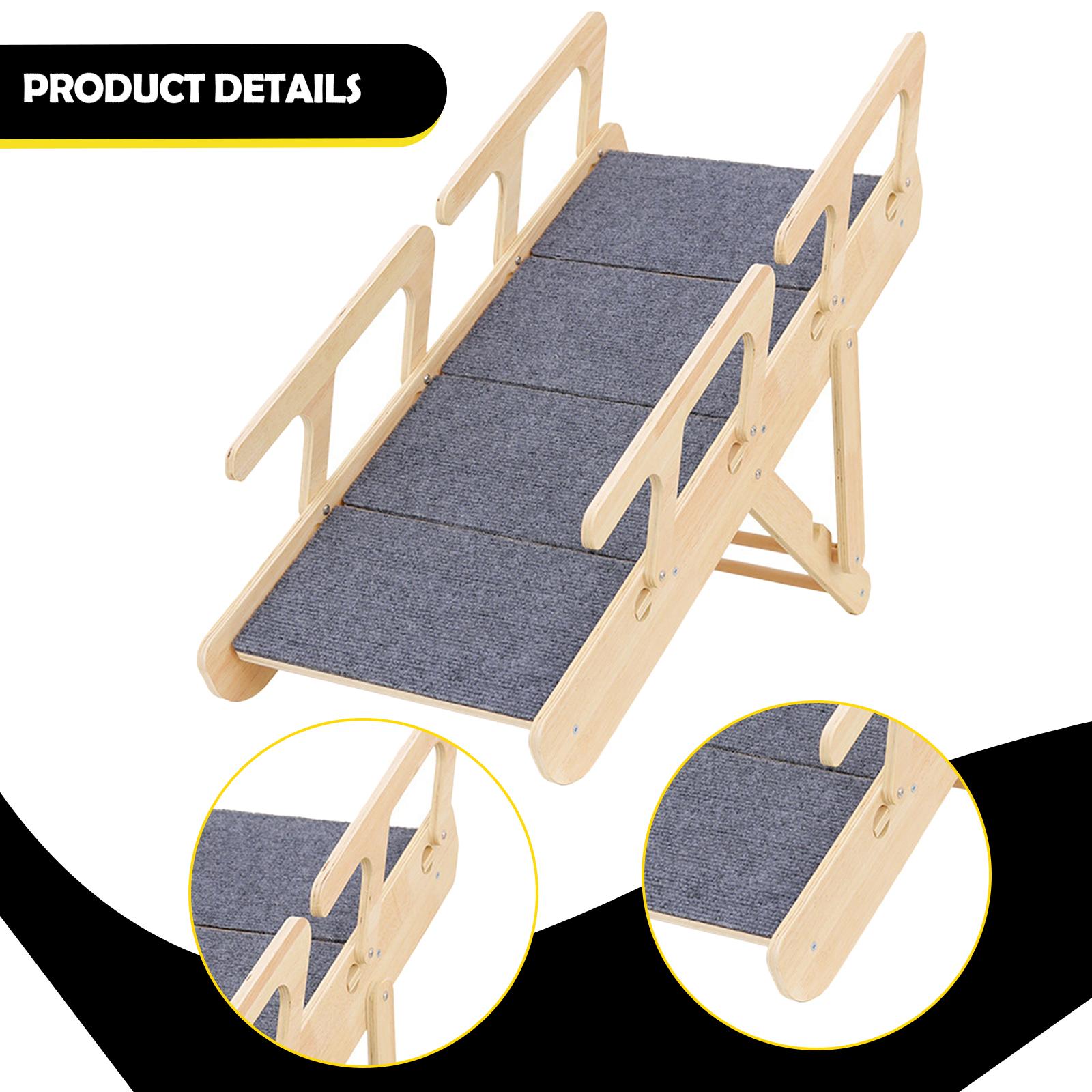 Folding Pet Stairs Wood Dog La - Tree Stand Ladder review and price