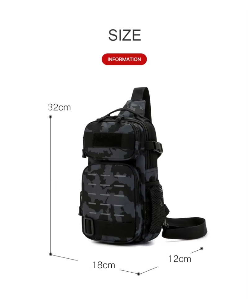 Tactical Fishing Lure Chest Ba - Outdoor Hunting Backpack review and price