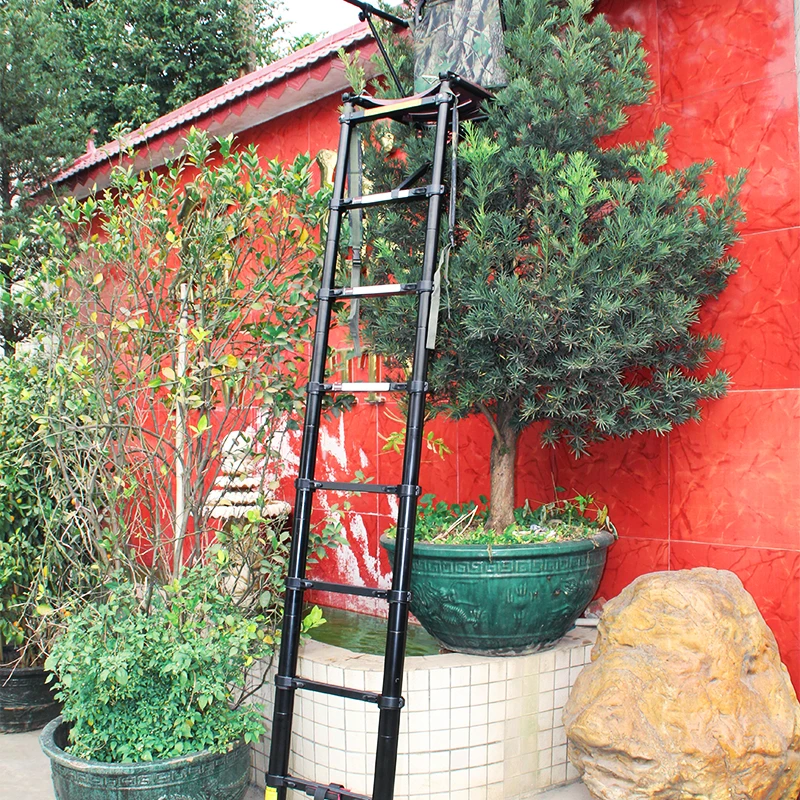 SC02 Telescopic Tree Stand Lad - Tree Stand Ladder review and price