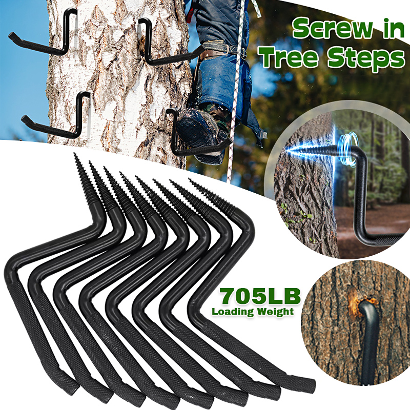 Tree Climbing Spikes For Hunti - Tree Stand Ladder review and price