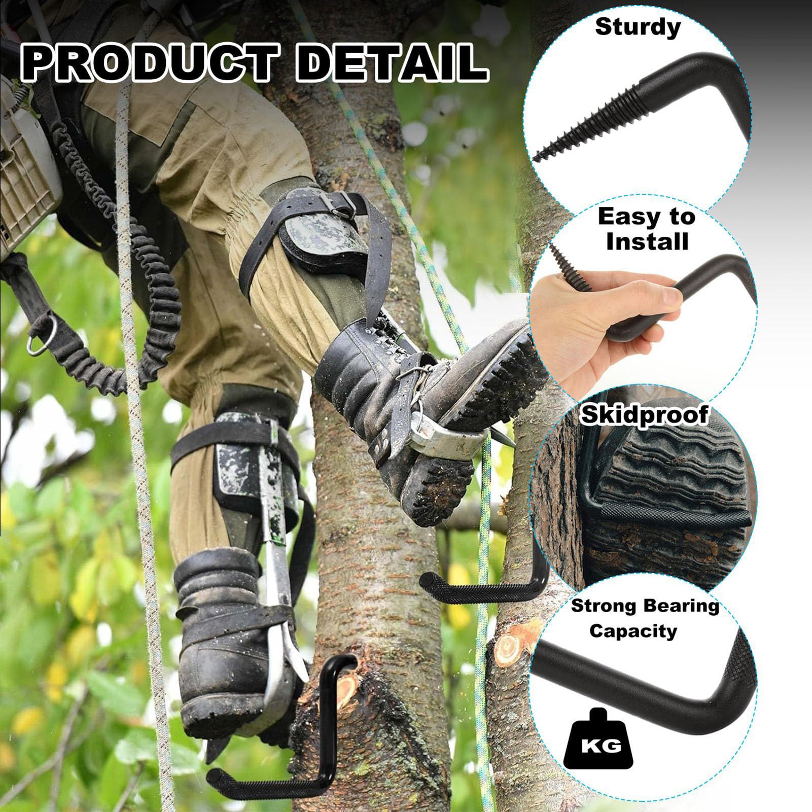 8.15 inch Screw-in Tree Steps  - Tree Stand Ladder review and price