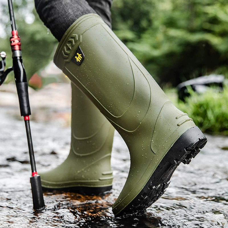 Men's Rain Boots Work Boots Sl - Fishing Waders Breathable review and price